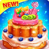 Cake Shop - Crazy chef Unicorn Food Game 2020 logo
