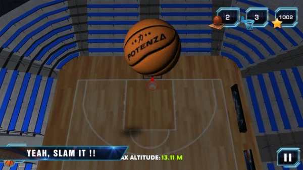 membanting Nyata Bola baskek 3D Simpai screenshot 3