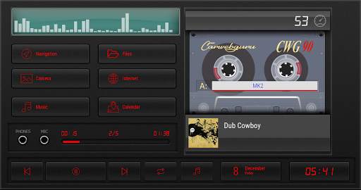 Cassette - theme for CarWebGuru launcher screenshot 4