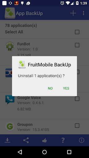 App Backup Lite screenshot 7