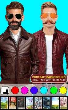 Men Jacket Dual Photo Suit 3 تصوير الشاشة