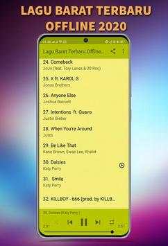 Lagu Barat Terbaru Offline 2020 screenshot 5