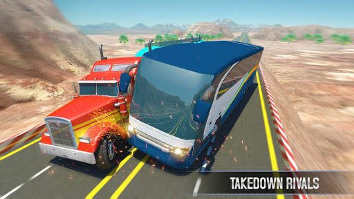 Bus vs Truck Race screenshot 2