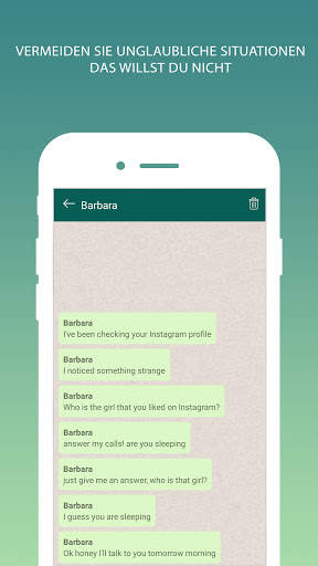 Nachricht geheimer Leser screenshot 3