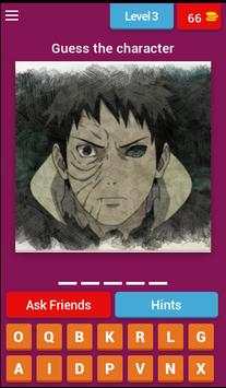 Guess the cartoon characters naruto screenshot 4
