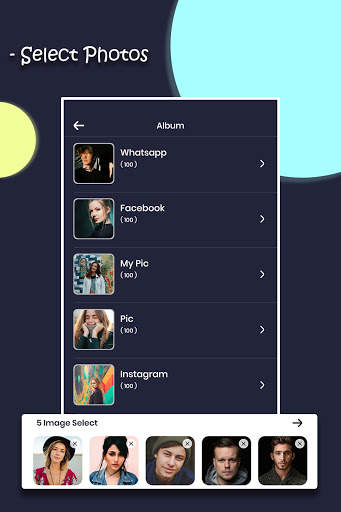 VidSparrow - Photo Video Maker, Video Editor screenshot 1