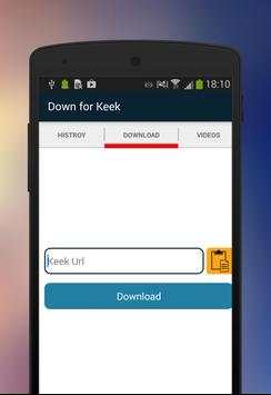 Video Keek Downloader screenshot 1