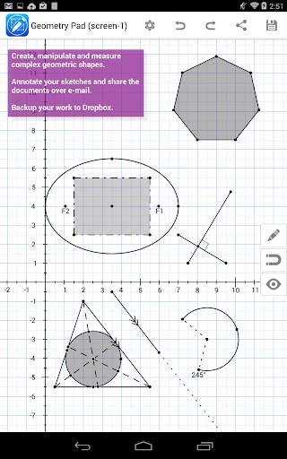 Geometry Pad screenshot 1
