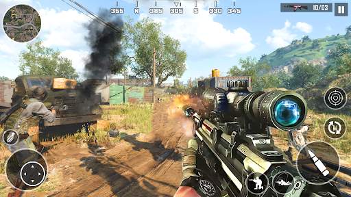 3D Gun Offline Shooting Games screenshot 5