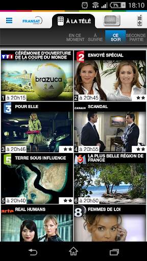 FRANSAT Connect TV GUIDE screenshot 1
