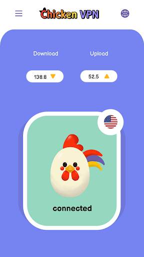 Chicken VPN - Fast unlimited proxy & WiFi security screenshot 5