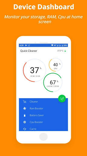 Quick Cleaner - Cleaner & Booster, Memory Cleaner screenshot 1