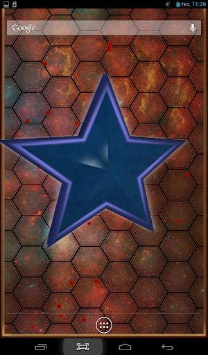 Star X 3D live Wallpaper screenshot 1