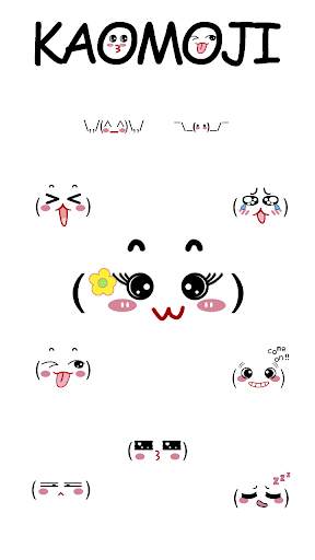 Kaomoji Japanese Emoticons screenshot 2