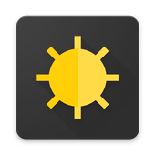Blue light filter - night mode icon