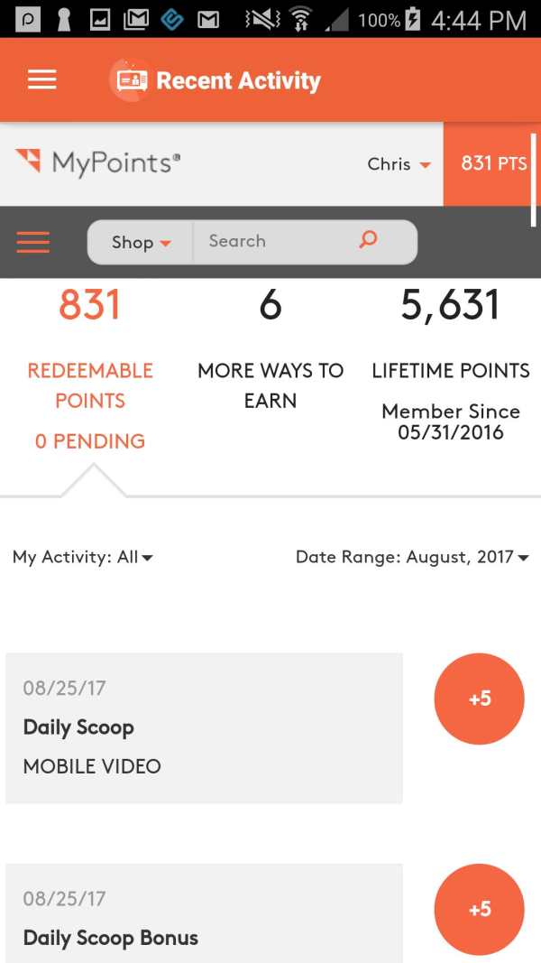 Daily Scoop - A MyPoints App screenshot 5
