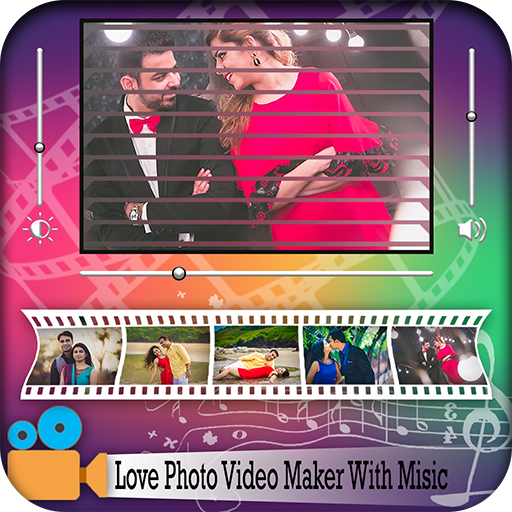 Photo Video Maker-Love Music Photo Movie Maker icon