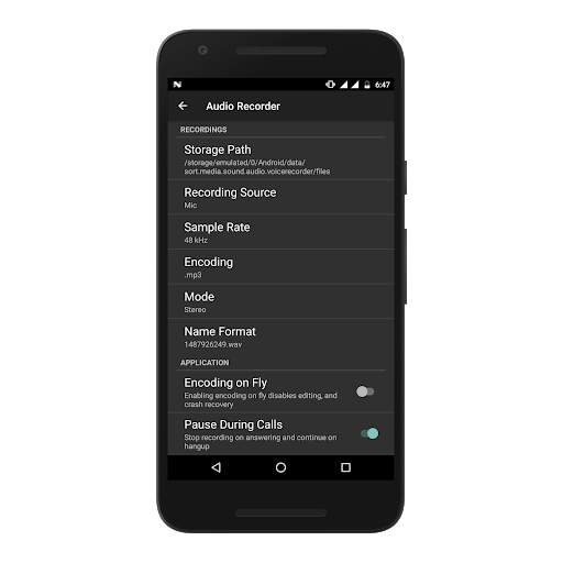 Audio Recorder Screen | Sound Recorder Free screenshot 4