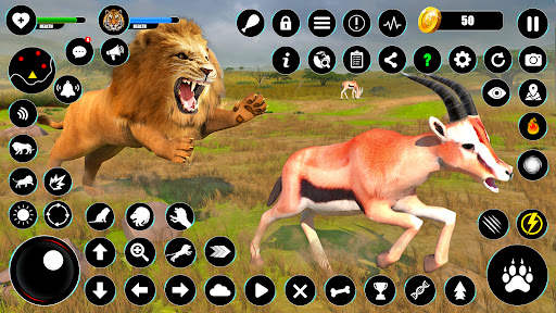 Lion Games Animal Simulator 3D screenshot 6
