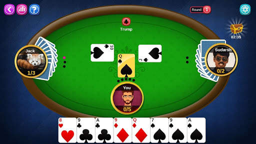 3 2 5 card game - indian card games screenshot 6