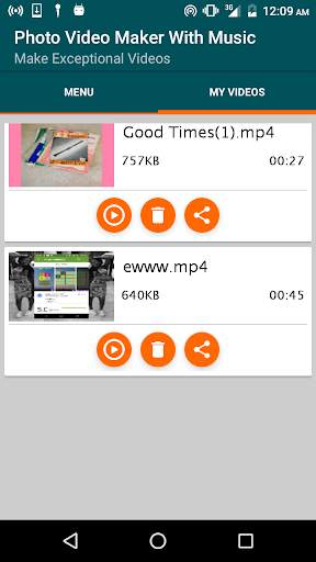 Picture Video Maker Plus Music screenshot 2