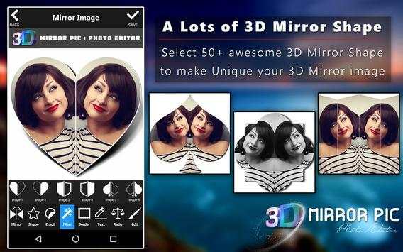 3D MirrorPic - Photo Effect screenshot 2
