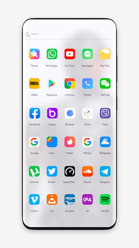 Red magic 7 theme for Launcher screenshot 2