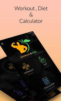 Workout and Diet screenshot 1