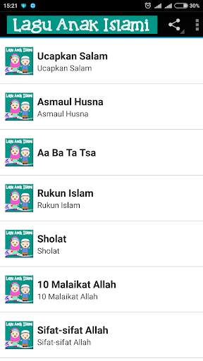 Lagu Anak Islami Terbaru screenshot 1