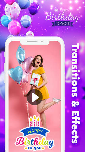 Birthday Video Maker with Music 2021 screenshot 2