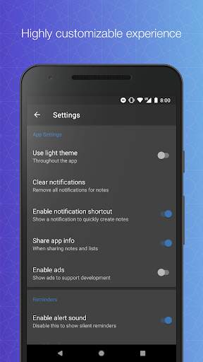 NotePal - Material Design Notepad 7 تصوير الشاشة