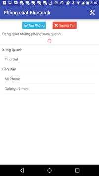 Phòng chat Bluetooth screenshot 2