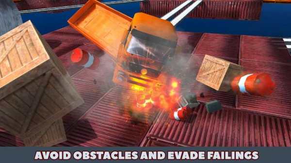 Impossible Truck Sky Driving screenshot 3