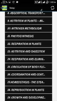 Biology in English - Offline screenshot 2