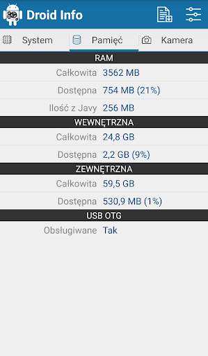 Droid Hardware Info screenshot 4