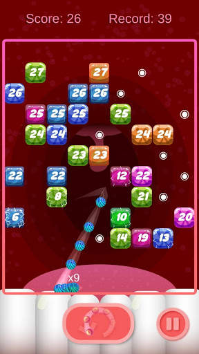 Brick Breaker (Candy Attack) screenshot 4