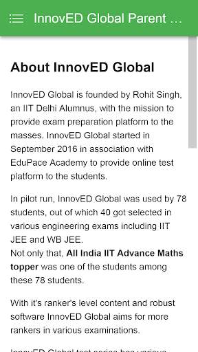 InnovED Global Parent App screenshot 3