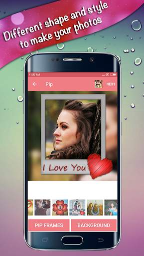 Pip Camera Photo Editor screenshot 2
