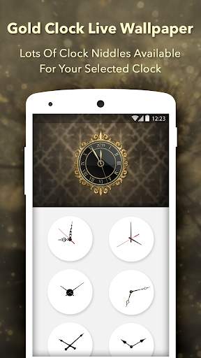 Gold Clock : Analog Clock Live screenshot 5