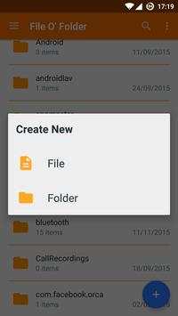 File O' Folder (File Manager) 4 تصوير الشاشة