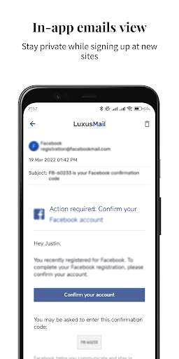 Temp Mail - by LuxusMail screenshot 3