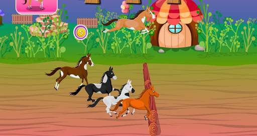Horse Racing Mania - Girl game screenshot 12