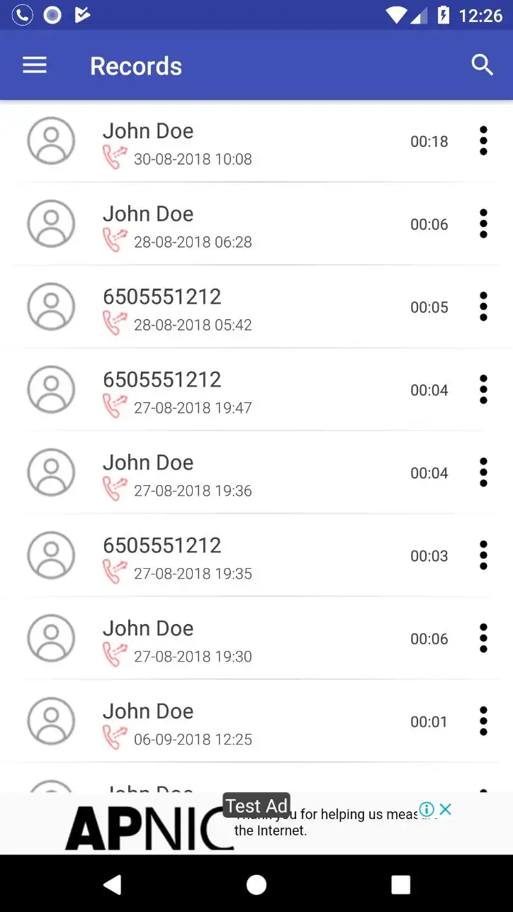 Call Recorder ACR: Auto Voice Recordings App Free screenshot 2