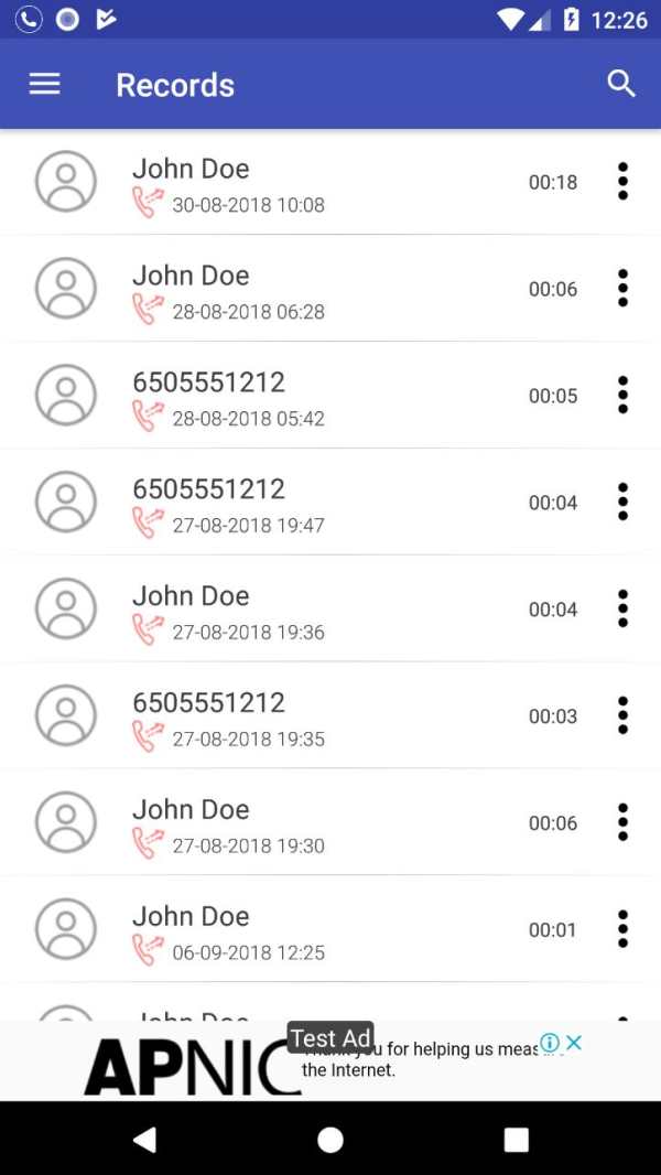 Call Recorder ACR: Auto Voice Recordings App Free screenshot 2