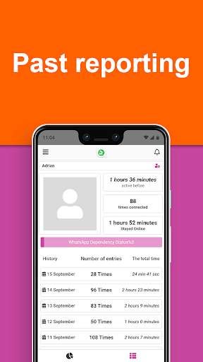 App Usage Analysis : Tracker for WhatsApp screenshot 3