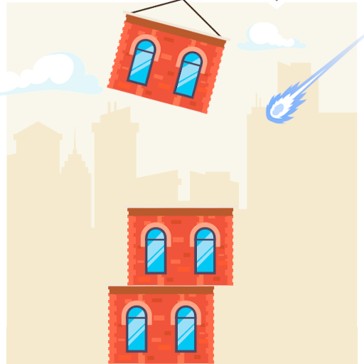 Skyscraper stack-Tower building game icon