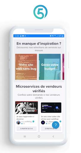 5euros App Browser screenshot 2