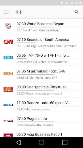 TV programa - tv programa tavo telefone screenshot 3