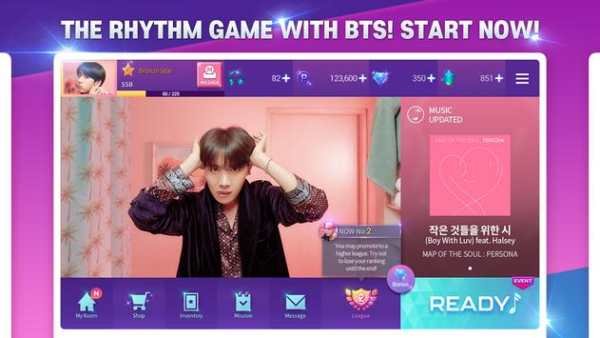 SuperStar BTS screenshot 2