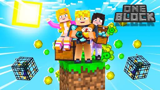 ONE BLOCK for Minecraft PE screenshot 1